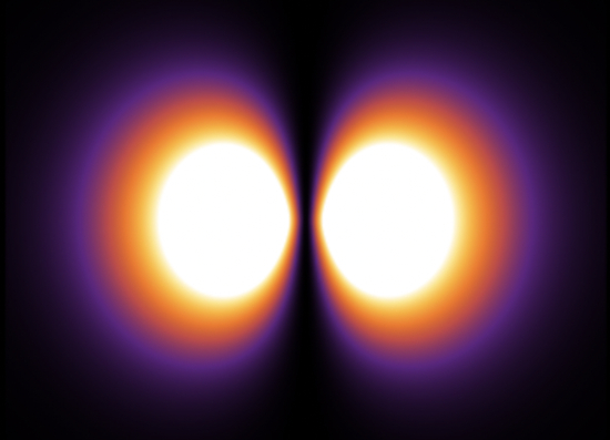 Hydrogen atom energetic level. Image in the public domain.